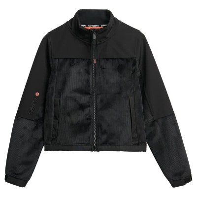 яке,дамски,якета,и,палта,superdry,drop,needle,velour,trekker,jacket,black