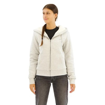 блуза,дамски,блузи,superdry,essential,borg,lined,full,zip,sweatshirt,grey,(glacier,grey,marl)