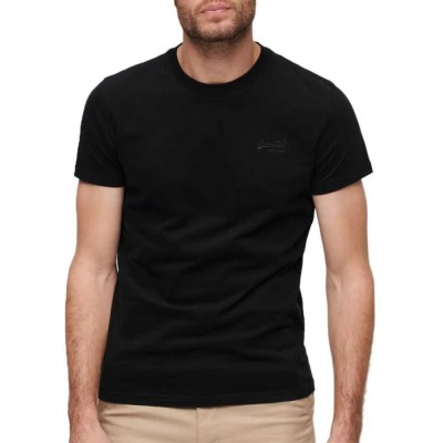 тениска,мъжки,тениски,superdry,essential,logo,embroidered,short,sleeve,t,shirt,black,black,(black)