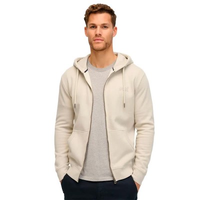 блуза,мъжки,пуловери,superdry,essential,logo,full,zip,sweatshirt,light,stone,beige,(beige)