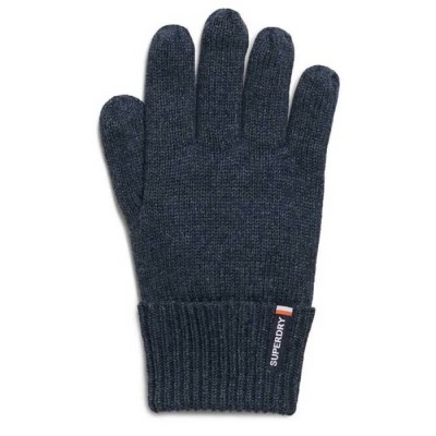 ръкавици,ръкавици,шапки,и,шалове,superdry,essential,logo,gloves,richest,navy,marl,(blue)