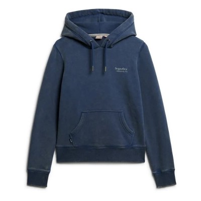 суичър,дамски,блузи,superdry,essential,logo,hoodie,sargasso,sea,blue