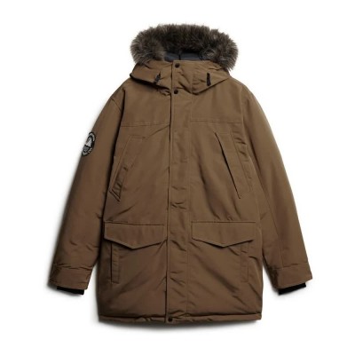 яке,мъжки,якета,superdry,everest,faux,fur,jacket,kangaroo,brown,(brown)