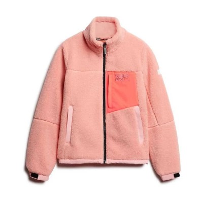 яке,дамски,якета,и,палта,superdry,fleece,trekker,jacket,pink