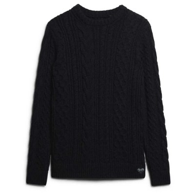 блуза,мъжки,пуловери,superdry,jacob,cable,sweater,black