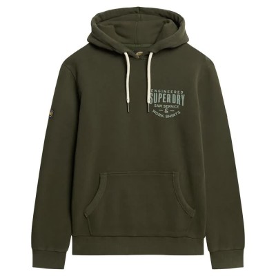 суичър,мъжки,пуловери,superdry,machined,goods,workwear,hoodie,surplus,goods,olive,green,(green)