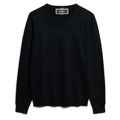 блуза,мъжки,пуловери,superdry,merino,sweater,black,(black)