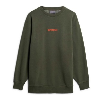 блуза,мъжки,пуловери,superdry,micro,logo,graphic,loose,sweatshirt,army,khaki,(green)