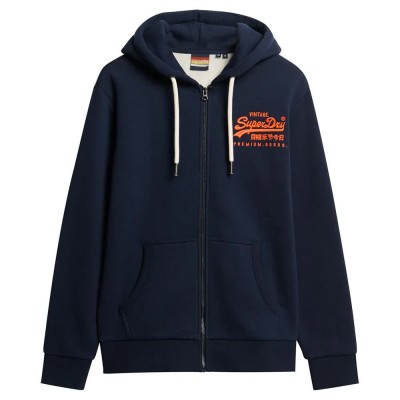 блуза,мъжки,пуловери,superdry,neon,vl,graphic,full,zip,sweatshirt,blue,(rich,navy,marl)