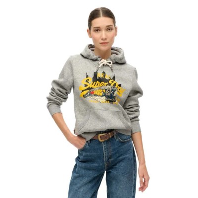суичър,дамски,блузи,superdry,new,york,vl,graphic,hoodie,grey