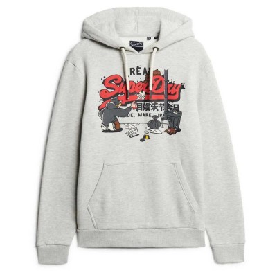 суичър,мъжки,пуловери,superdry,new,york,vl,graphic,hoodie,glacier,grey,marl,(grey)