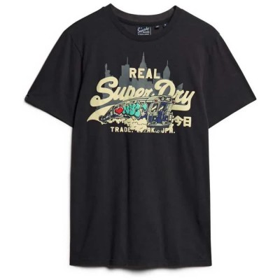 тениска,мъжки,тениски,superdry,new,york,vl,graphic,short,sleeve,t,shirt,blackboard,(black)