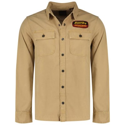 мъжки,якета,superdry,patched,canvas,overshirt,beige