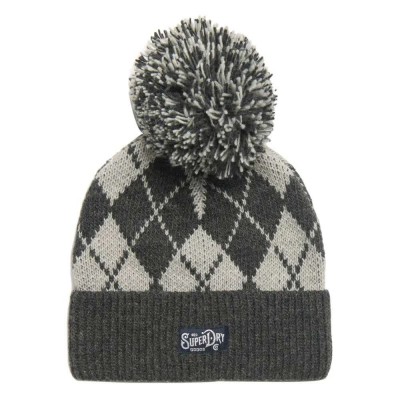 шапка,всички,шапки,superdry,pattern,beanie,grey,(grey,argyle)