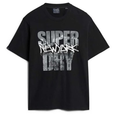 тениска,мъжки,тениски,superdry,photographic,skate,loose,short,sleeve,t,shirt,black