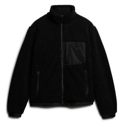 яке,мъжки,якета,superdry,relaxed,fleece,trekker,jacket,black