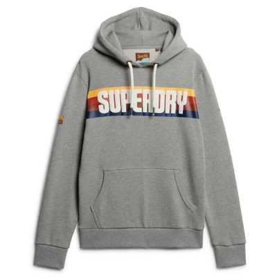 суичър,мъжки,пуловери,superdry,retro,stripe,logo,hoodie,grey