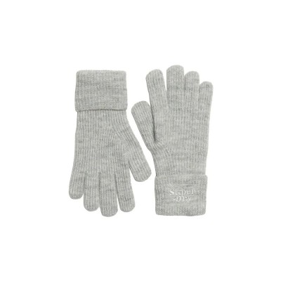 ръкавици,ръкавици,шапки,и,шалове,superdry,soft,rib,gloves,chalk,grey,marl,(grey)
