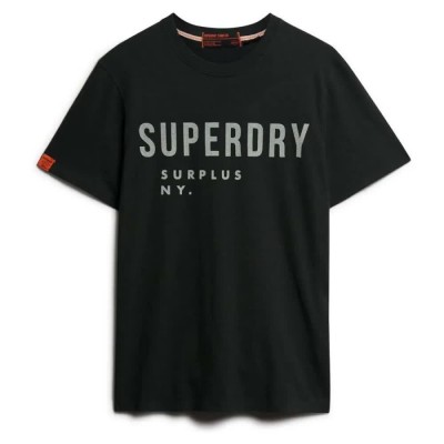 тениска,мъжки,тениски,superdry,surplus,graphic,short,sleeve,t,shirt,washed,surplus,black,(black)