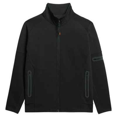 блуза,мъжки,пуловери,superdry,tech,logo,loose,full,zip,sweatshirt,black