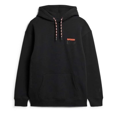 суичър,мъжки,пуловери,superdry,utility,sport,logo,loose,hoodie,black