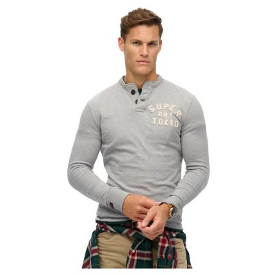 тениска,мъжки,тениски,superdry,vintage,athletic,grandad,long,sleeve,t,shirt,grey