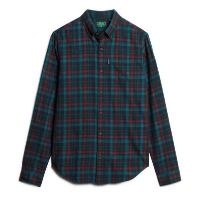 карирана,риза,мъжки,ризи,superdry,vintage,check,long,sleeve,shirt,montauk,check,navy,(multicolor)