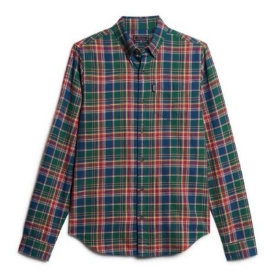 карирана,риза,мъжки,ризи,superdry,vintage,check,long,sleeve,shirt,multicolor,(upstate,check,multi)