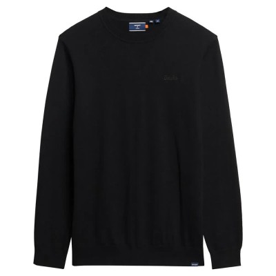 блуза,мъжки,пуловери,superdry,vintage,embroidered,cash,sweater,black,(black)