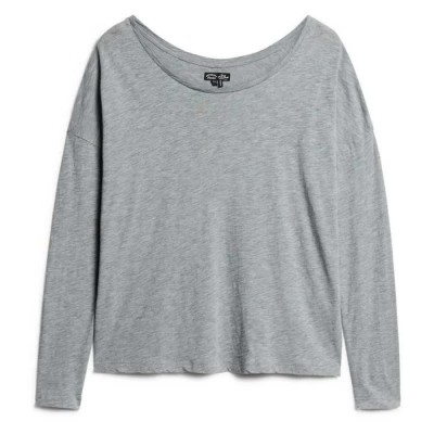 тениска,дамски,тениски,superdry,w6011975a,long,sleeve,t,shirt,grey,(smoke,grey,marl)