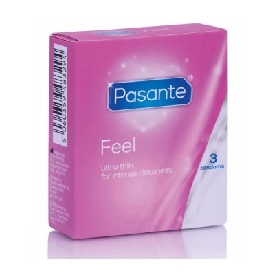 хигиена,тяло,pasante,sensitive,condoms,3,units,clear,(pink)