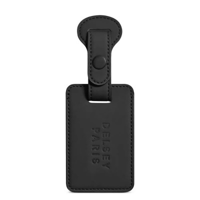 други,аксесоари,delsey,1946,luggage,tag,black,(black)