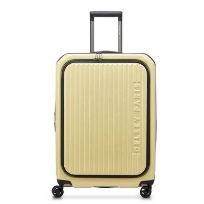 куфари,delsey,securitime,f,o,65,cm,expandable,80l,trolley,bag,yellow,(pale,yellow)