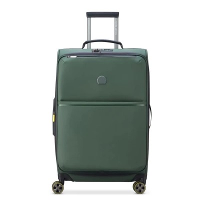 куфари,delsey,turenne,soft,66,cm,expandable,78l,trolley,bag,green