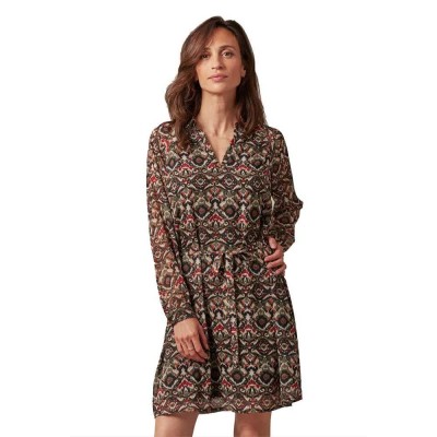 рокля,дамски,поли,и,рокли,deeluxe,isaure,long,sleeve,short,dress,multicolor