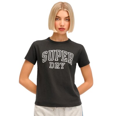 тениска,мъжки,тениски,дамски,тениски,superdry,athletic,graphic,fitted,short,sleeve,t,shirt,black,(bison,black,slub)
