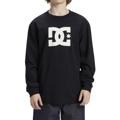 тениска,мъжки,тениски,dc,shoes,dc,star,hls,long,sleeve,t,shirt,black