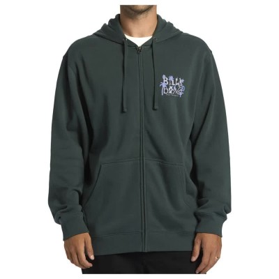 блуза,мъжки,пуловери,billabong,short,sands,full,zip,sweatshirt,green
