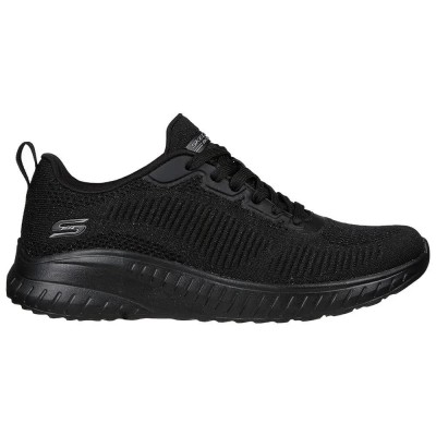 маратонки,дамски,маратонки,skechers,bobs,squad,chaos,trainers,black,sparkle,engineered,knit,(black)