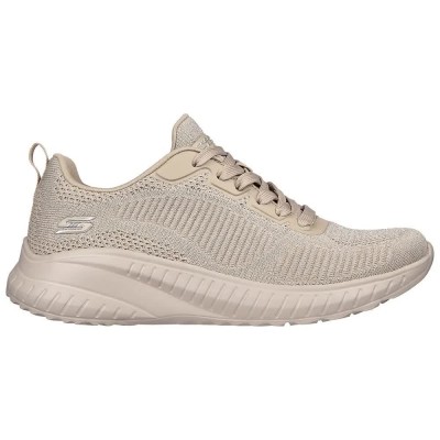 маратонки,дамски,маратонки,skechers,bobs,squad,chaos,trainers,taupe,sparkle,engineered,knit,(pink)