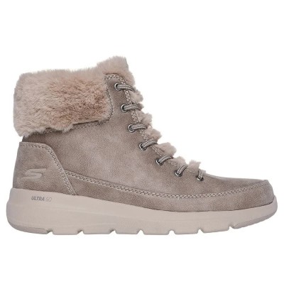 дамски,боти,дамски,високи,обувки,за,ходене,skechers,glacial,ultra,booties,taupe,textile