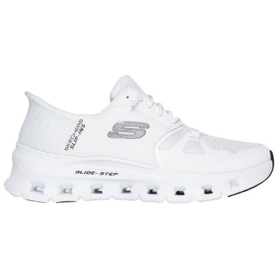 маратонки,дамски,маратонки,skechers,glide,step,pro,trainers,white,mesh,silver,trim,(white)
