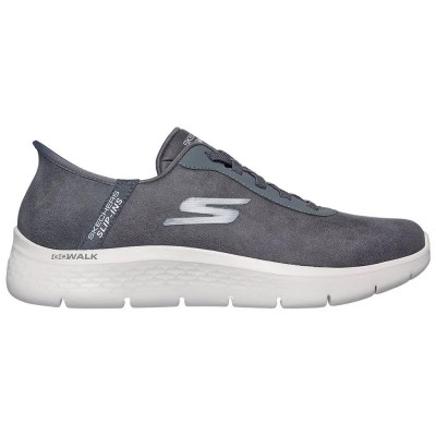 обувки,мъжки,маратонки,skechers,go,walk,flex,slip,on,shoes,grey