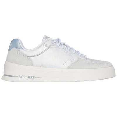 маратонки,дамски,маратонки,skechers,hiland,trainers,gray,duraleather,trim,(grey,silver)