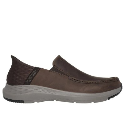 обувки,мъжки,маратонки,skechers,parson,slip,on,shoes,cocoa,leather,(brown)