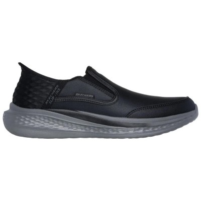 обувки,мъжки,маратонки,skechers,slade,slip,on,shoes,black,leather,(black)