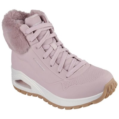 обувки,дамски,боти,дамски,високи,обувки,за,ходене,skechers,uno,rugged,boots,blush,durabuck,faux,fur