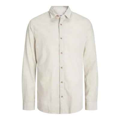 риза,с,дълъг,ръкав,мъжки,ризи,jack,&,jones,structure,long,sleeve,shirt,beige
