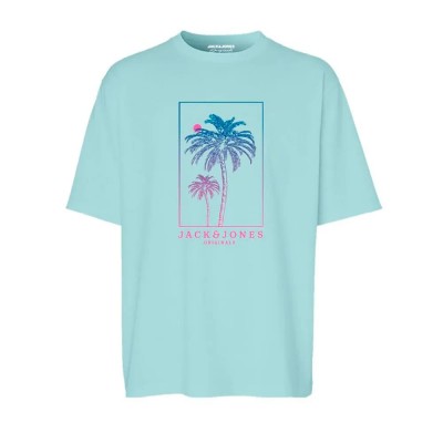 тениска,мъжки,тениски,jack,&,jones,12255642,short,sleeve,t,shirt,blue,(blue)