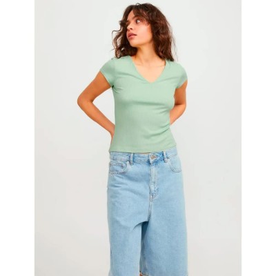 тениска,дамски,тениски,jack,&,jones,hayden,short,sleeve,v,neck,t,shirt,grey